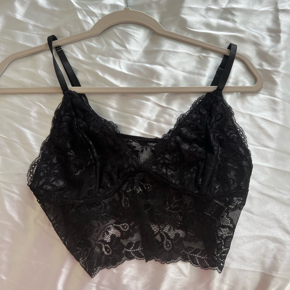Black Lace Top